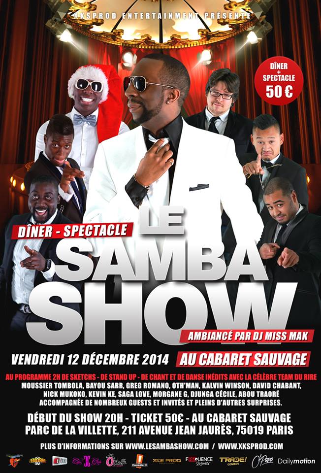 SambaShow Diner-Spectacle — Cabaret Sauvage 2014