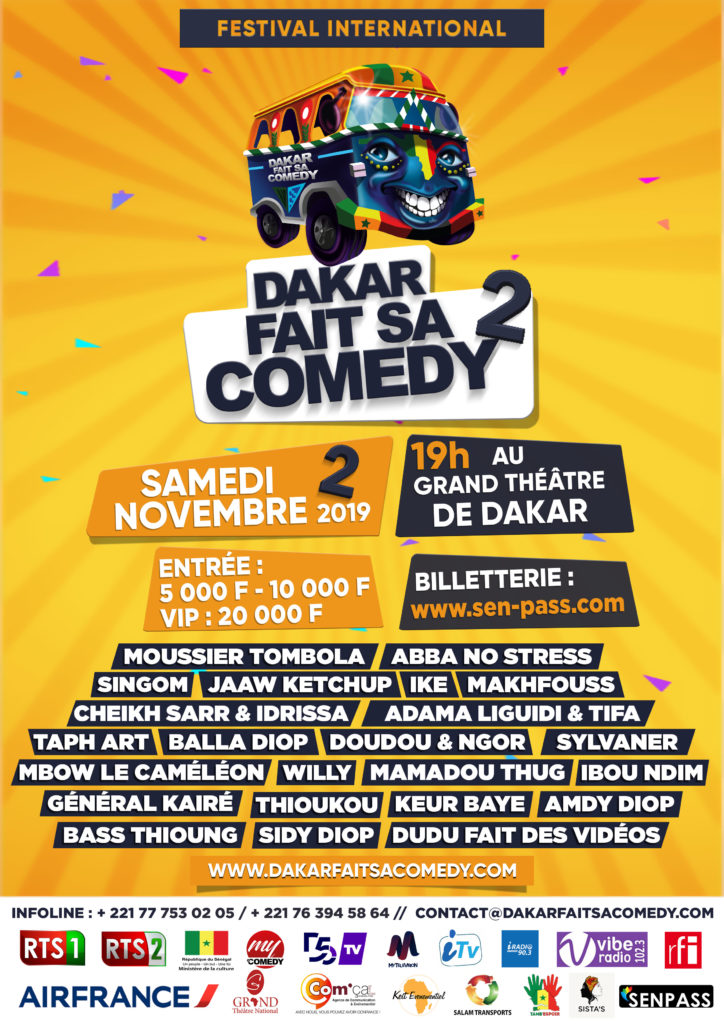 Dakar Fait Sa Comedy Ed.2 — 2019